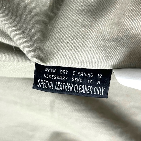 M.Julian Wilsons The Leather Expert Vintage Tan Jacket - Size Large - Picture 11 of 16